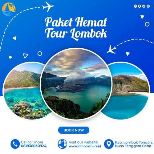 paket tour lombok 2023